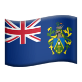 Pitcairnöarna Apple Emoji