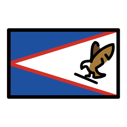 Amerikanska Samoa OpenMoji Emoji