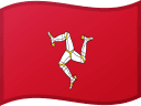Isle of Mans flagga