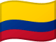 Colombias flagga