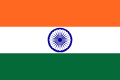 Indiens flagga