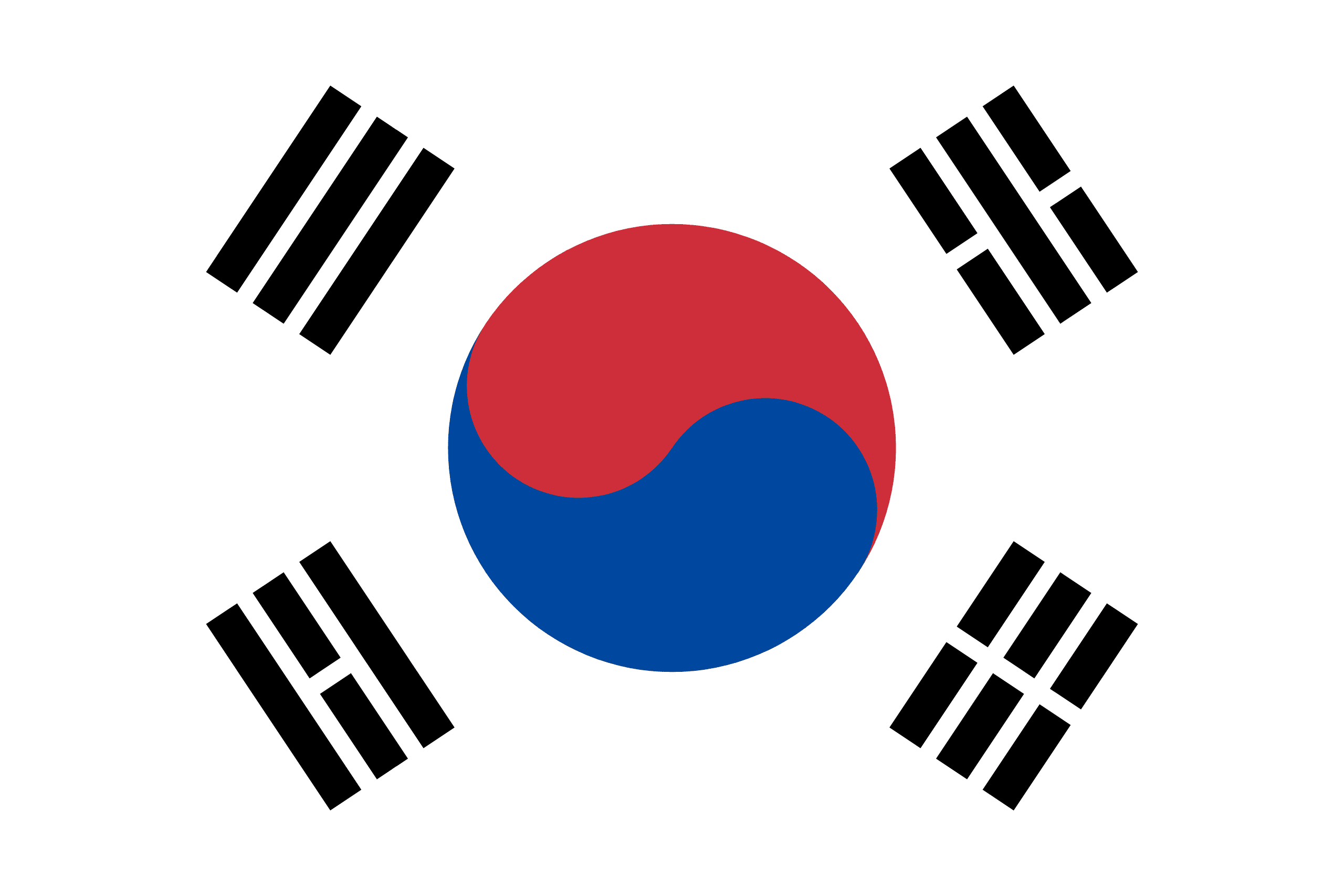 Bildresultat för koreansk flagga