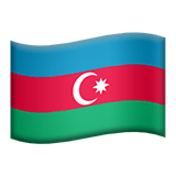 Azerbajdzjan Apple Emoji