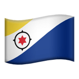 Karibiska Nederländerna Apple Emoji