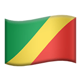 Kongo-Brazzaville Apple Emoji