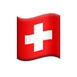 Schweiz Apple Emoji