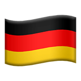 Tyskland Apple Emoji