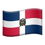 Dominikanska republiken Apple Emoji