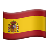 Spanien Apple Emoji