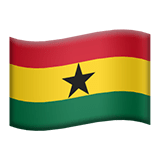 Ghana Apple Emoji