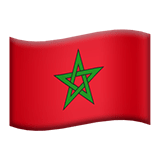 Marocko Apple Emoji