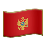 Montenegro Apple Emoji