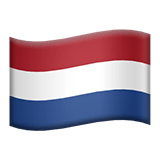 Konungariket Nederländerna Apple Emoji