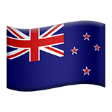 Nya Zeeland Apple Emoji