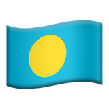 Palau Apple Emoji