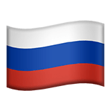 Ryssland Apple Emoji
