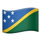 Salomonöarna Apple Emoji