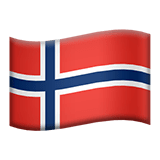 Svalbard och Jan Mayen Apple Emoji