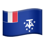 Franska sydterritorierna Apple Emoji