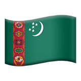 Turkmenistan Apple Emoji
