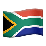 Sydafrika Apple Emoji
