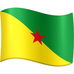 Franska Guyana Facebook Emoji