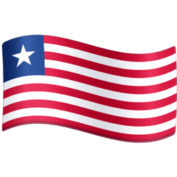 Liberia Facebook Emoji