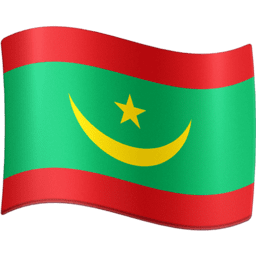 Mauretanien Facebook Emoji