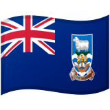 Falklandsöarna Android/Google Emoji