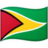 Guyana Android/Google Emoji