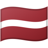 Lettland Android/Google Emoji