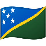 Salomonöarna Android/Google Emoji