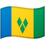 Saint Vincent och Grenadinerna Android/Google Emoji