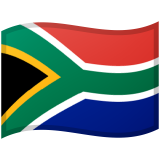 Sydafrika Android/Google Emoji