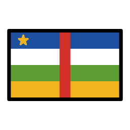 Centralafrikanska republiken OpenMoji Emoji