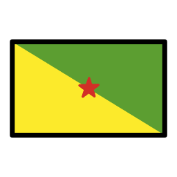 Franska Guyana OpenMoji Emoji