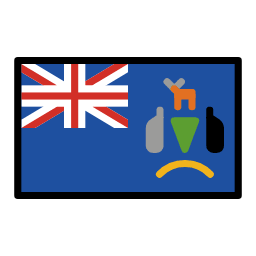 Sydgeorgien och Sydsandwichöarna OpenMoji Emoji