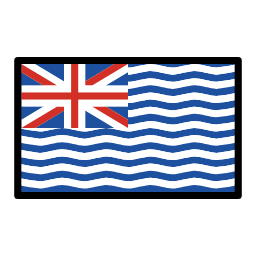 Brittiska territoriet i Indiska oceanen OpenMoji Emoji