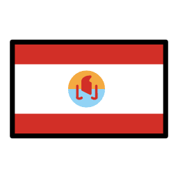 Franska Polynesien OpenMoji Emoji