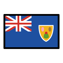 Turks- och Caicosöarna OpenMoji Emoji