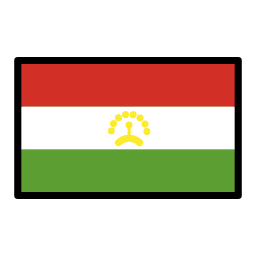 Tadzjikistan OpenMoji Emoji