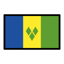 Saint Vincent och Grenadinerna OpenMoji Emoji