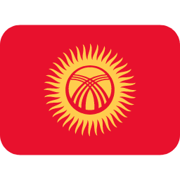 Kirgizistan Twitter Emoji