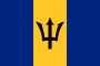 Barbados flagga