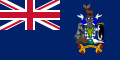 Sydgeorgien och Sydsandwichöarnas flagga