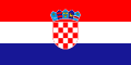 Kroatiens flagga