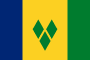 Saint Vincent och Grenadinernas flagga