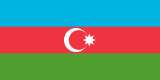 Azerbajdzjans flagga