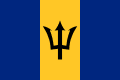 Barbados flagga