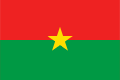 Burkina Fasos flagga